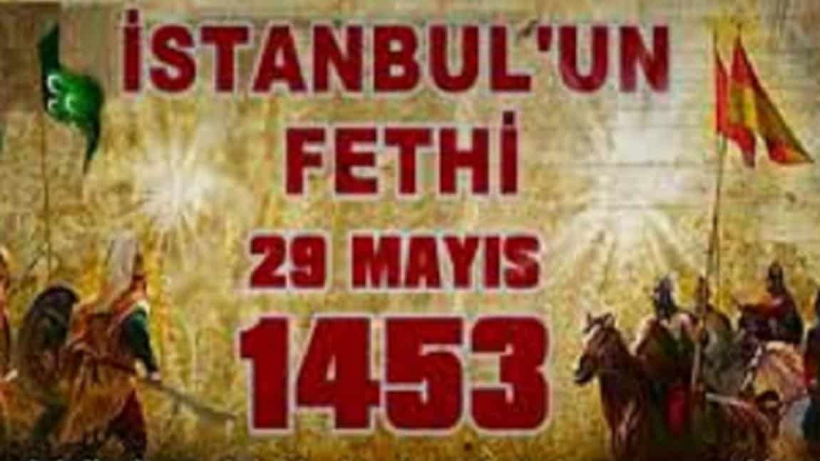 29 MAYIS 1453 İSTANBUL'UN FETHİ.... 
